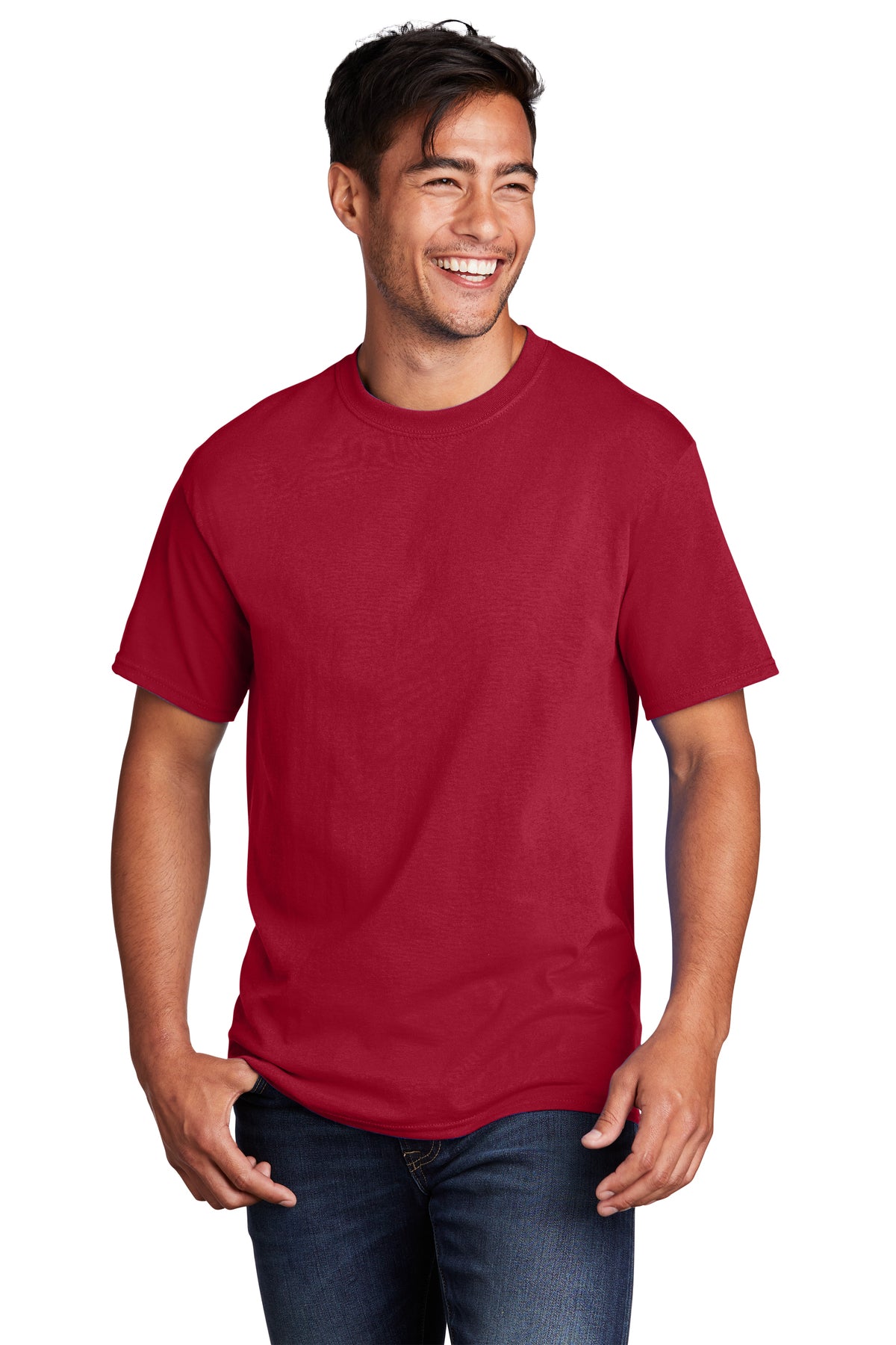 Red Core Cotton Tee