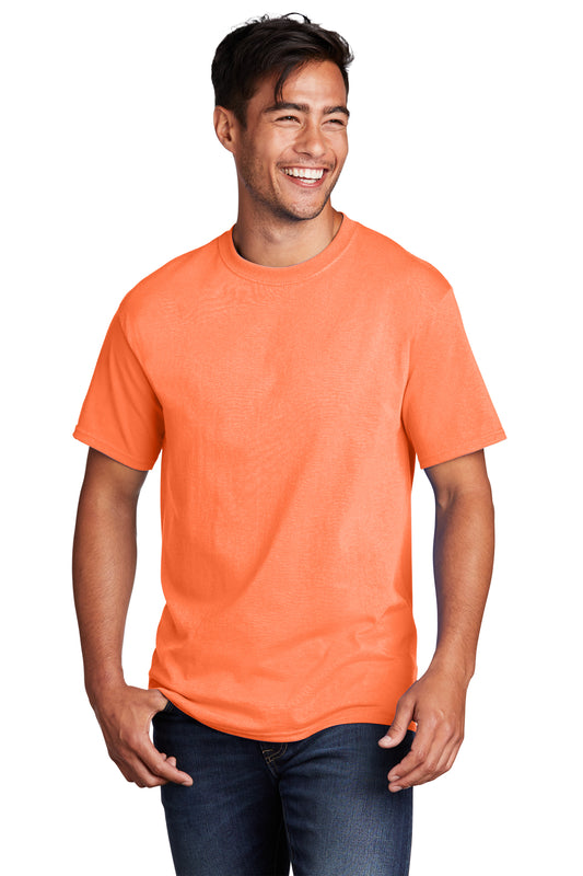 Orange Core Cotton Tee